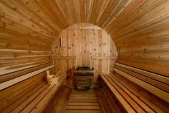 Almost Heaven Lewisburg 6-8 Person Classic Barrel Sauna
