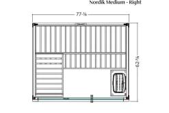 Almost Heaven Nordik Indoor Sauna (Heritage Collection)