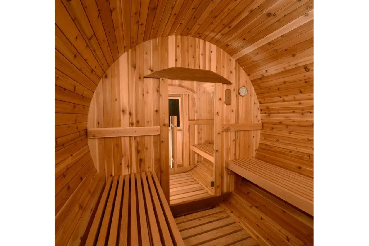 Almost Heaven Shenandoah 4-Person Barrel Sauna