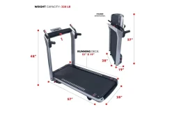California Fitness Malibu 7 Folding Treadmill (🧨JULY 4th SALE)