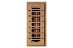 Golden Designs 2-3 Person 8000 Reserve Series Corner Infrared Sauna (w/ Himalayan Salt Bar)