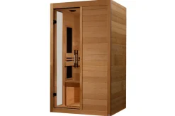 Golden Designs "Veneto" 1-2 Person Low EMF FAR IR Sauna (2026 Edition)
