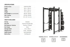 Hammer Strength HD Athletic NX Power Rack