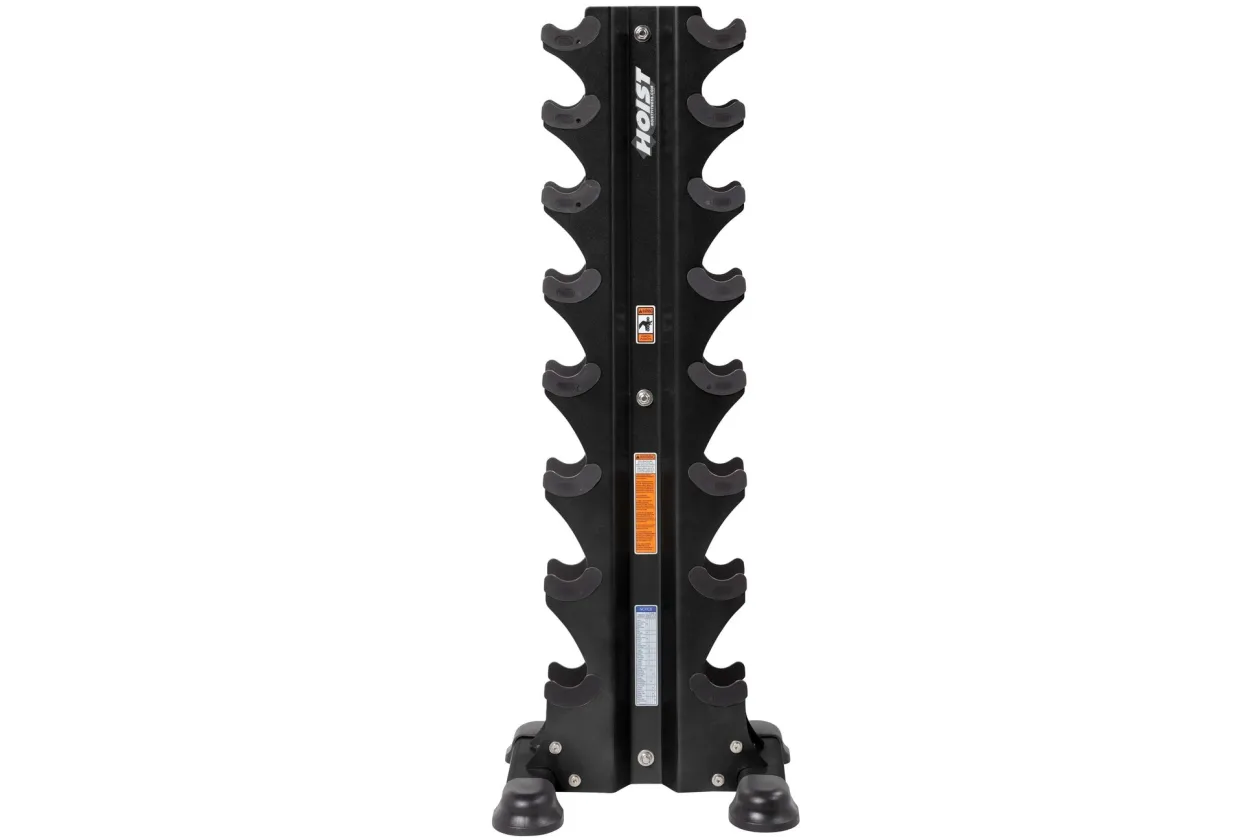 Hoist 8-Pair Vertical Dumbbell Tower Rack (HF-5460)