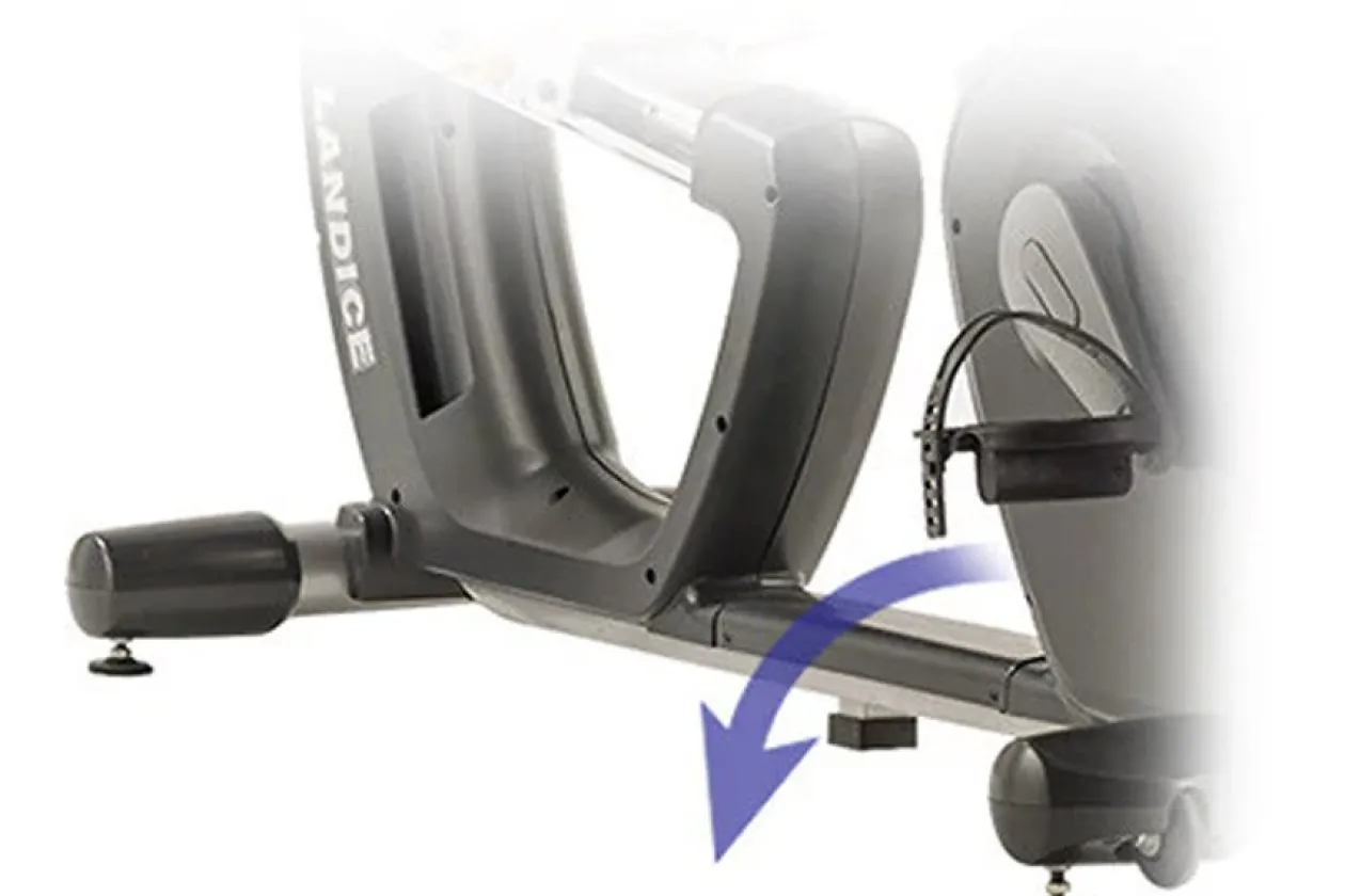 Landice R9 Commercial Recumbent Exercise Bike
