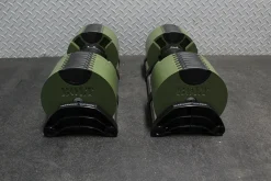 NÜOBELL 80lb Adjustable Dumbbells (Matte Black)