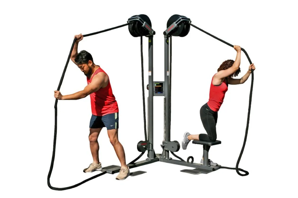 Ropeflex RX2500-D Dual Station Rope Trainer (🧨JULY 4th SALE - Extra 6%)