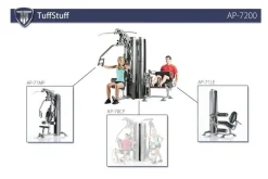 TuffStuff Apollo 7200 2-Station Multi Gym System (AP-7200)