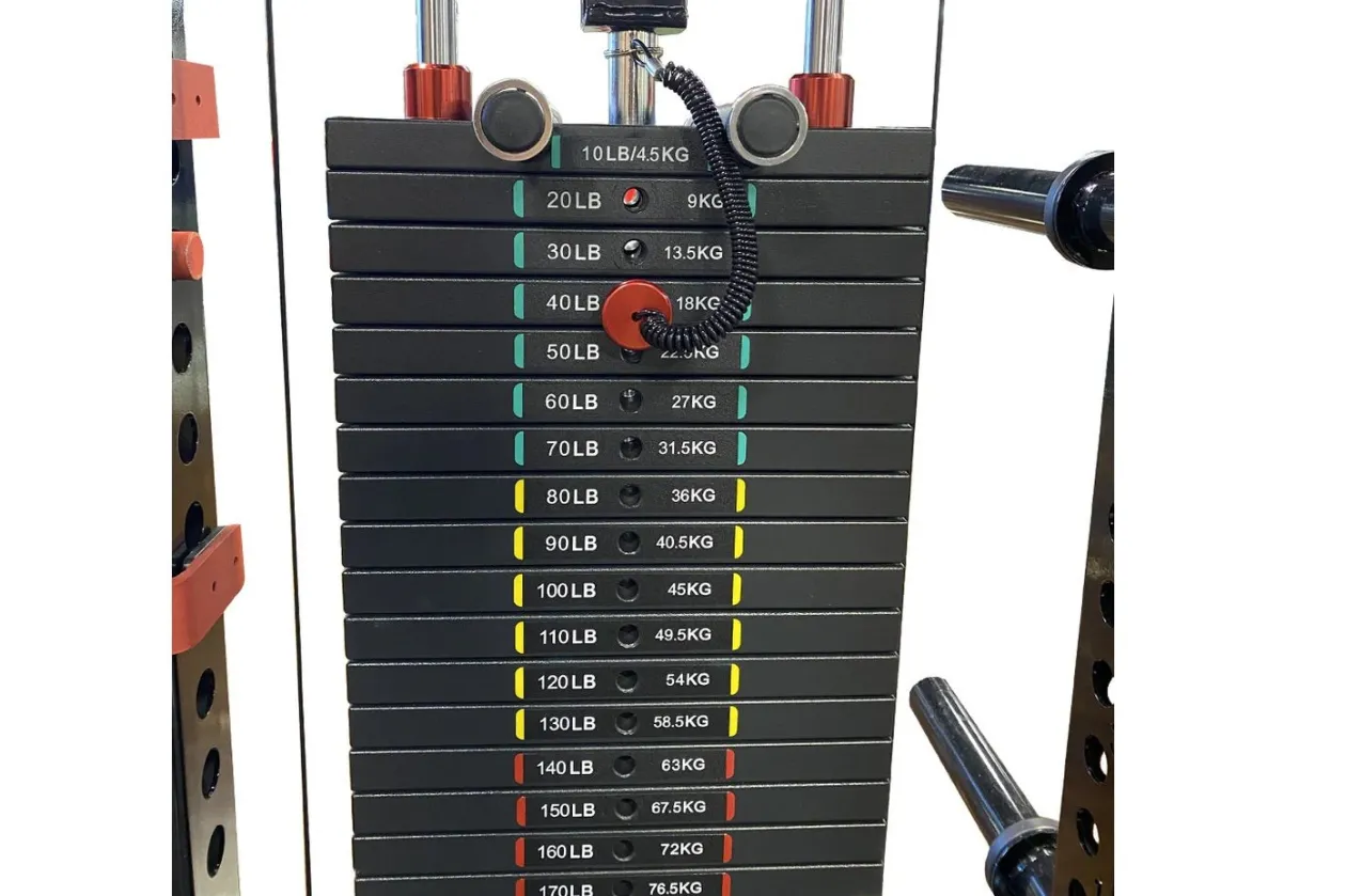 Warrior 3.5 Cable Crossover Pulley Power Rack Gym System w/ Lat Pulldown (Optional Counterbalance Smith) (🧨JULY 4th SALE)