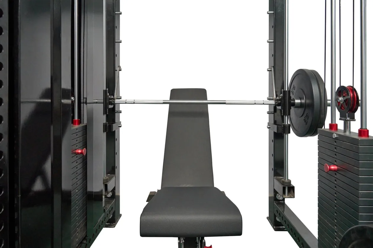 Warrior 3.5 Cable Crossover Pulley Power Rack Gym System w/ Lat Pulldown (Optional Counterbalance Smith) (🧨JULY 4th SALE)