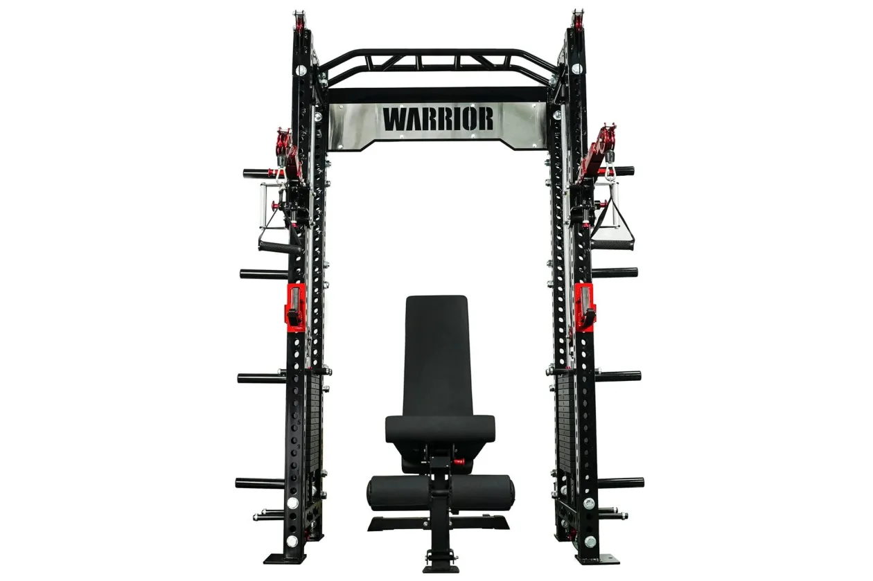 Warrior 2.0 Cable Crossover Pulley Power Rack Gym System (🧨JULY 4th SALE)