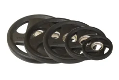 Warrior Rubber Grip Olympic Weight Plate Set (260lb)