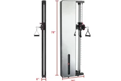 Warrior Wall Mounted Cable Pulley Home Gym System (Single Stack)