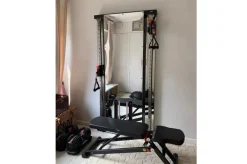Warrior Wall Mounted Cable Pulley Home Gym System (Two Stack)